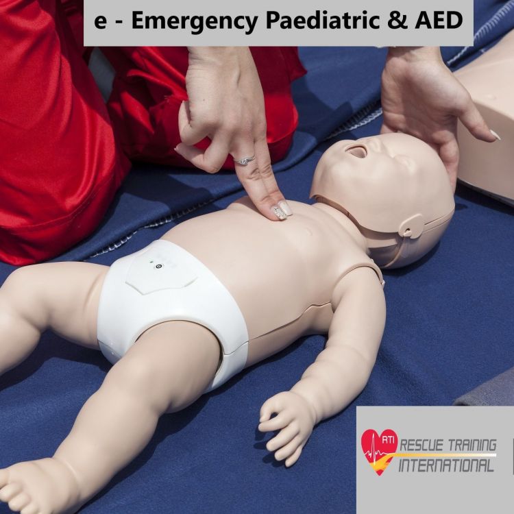e- Emergency Paediatric First Aid & A.E.D. (Παιδί, βρέφος & Απινιδωτής)